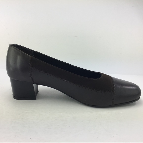 Spring Step Brown Heels Size 10 - Picture 2 of 7